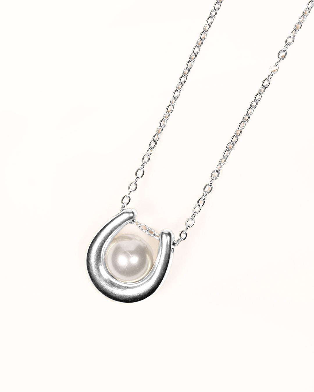 Collar Daisy Plateado-0