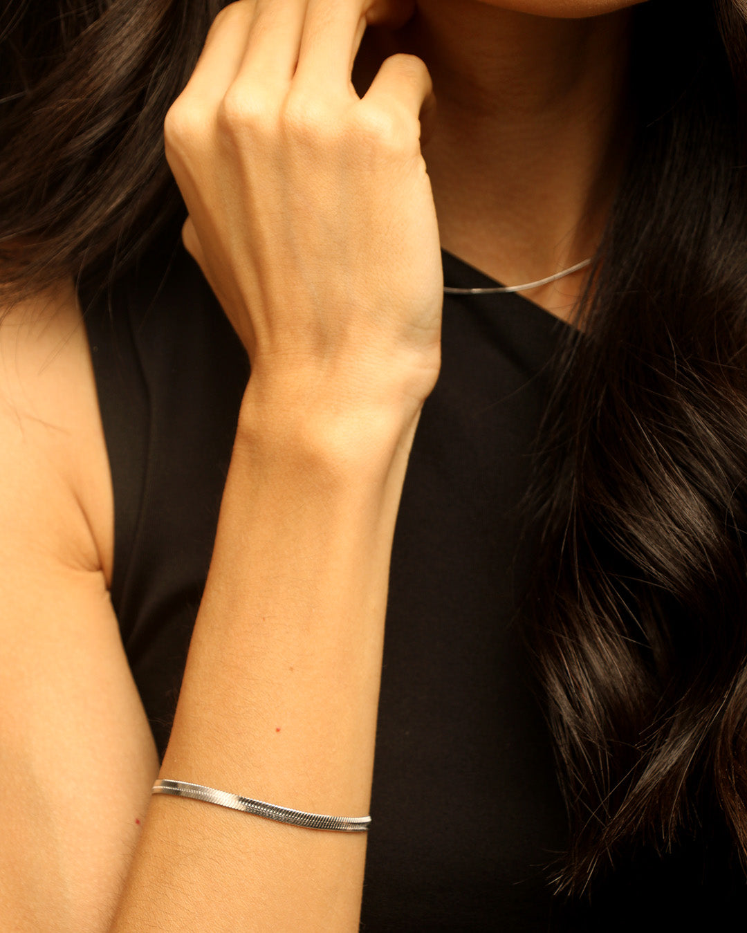 Pulsera Kaia Plateada