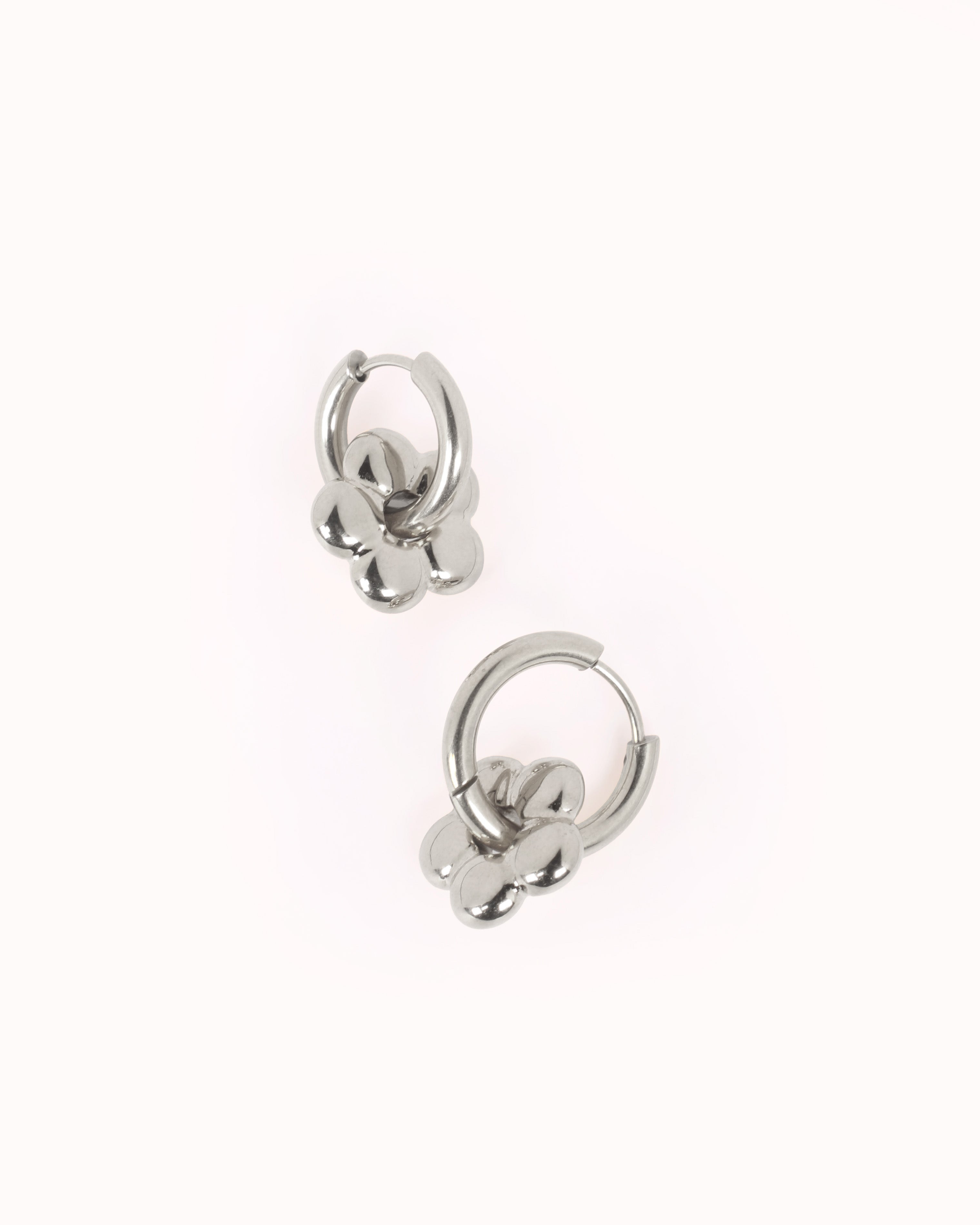 Pendientes Fiore Plateado-0