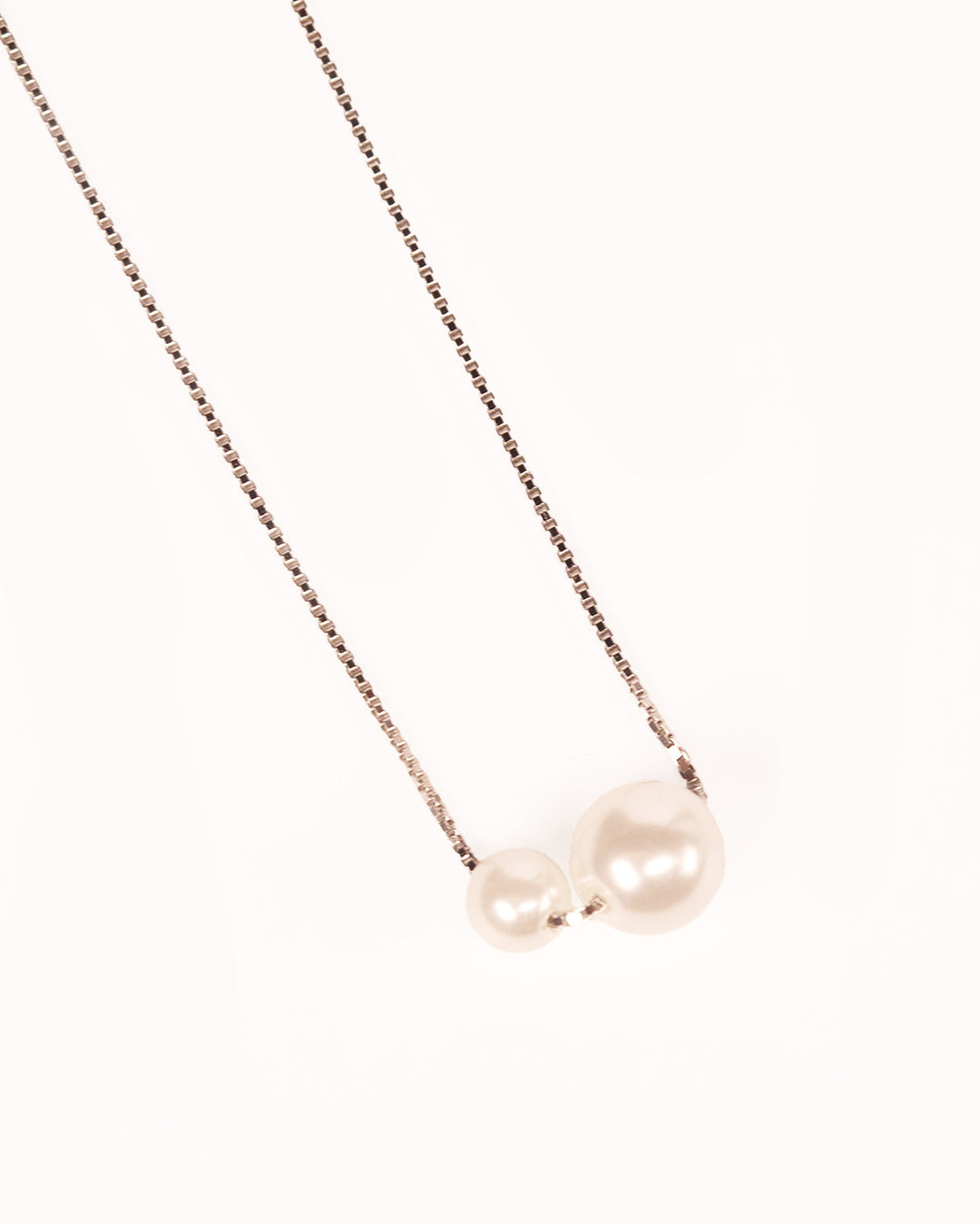 Collar Pearly Plateado-0
