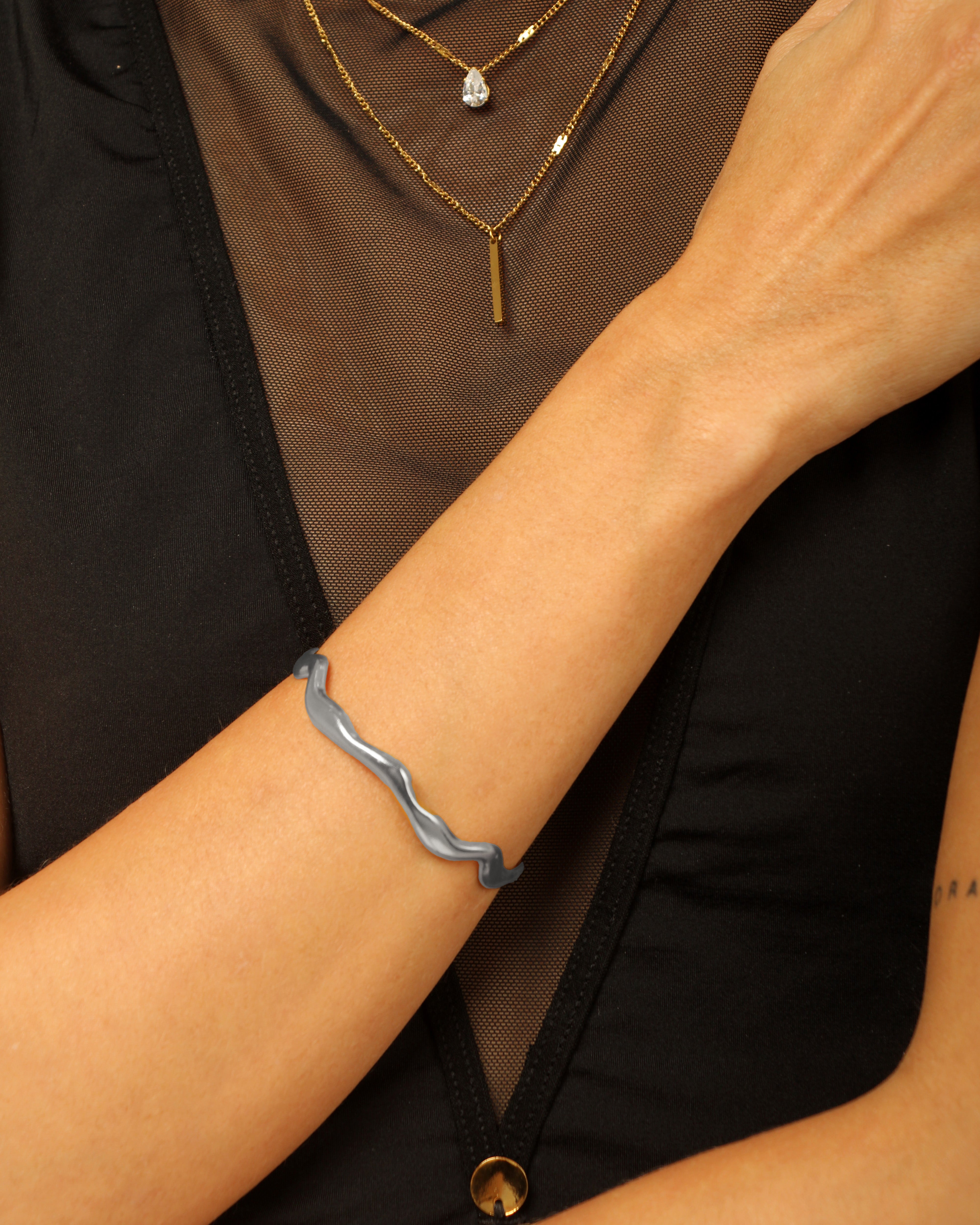 Brazalete Doraly Plateado-2