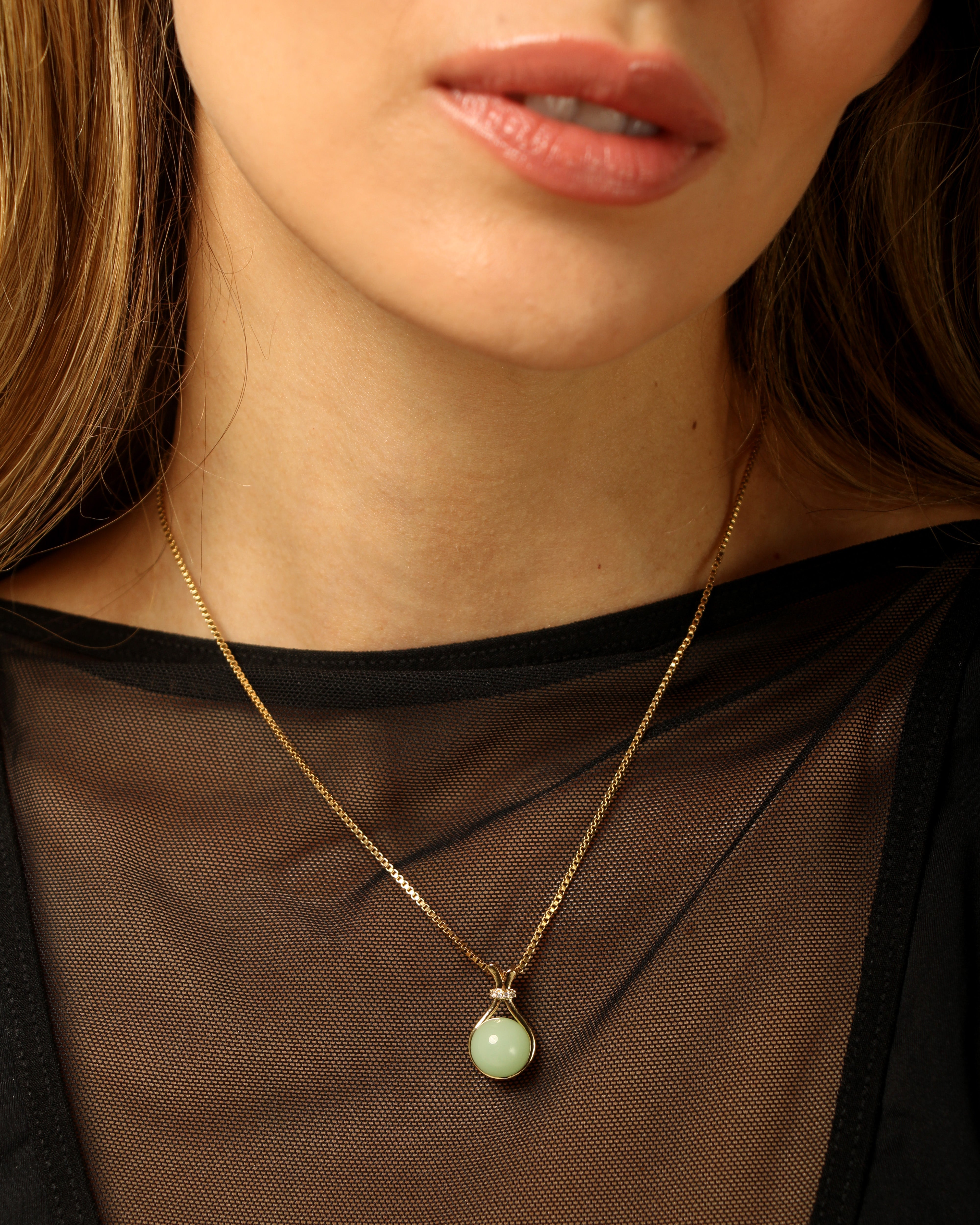 Collar Aquamarine-3