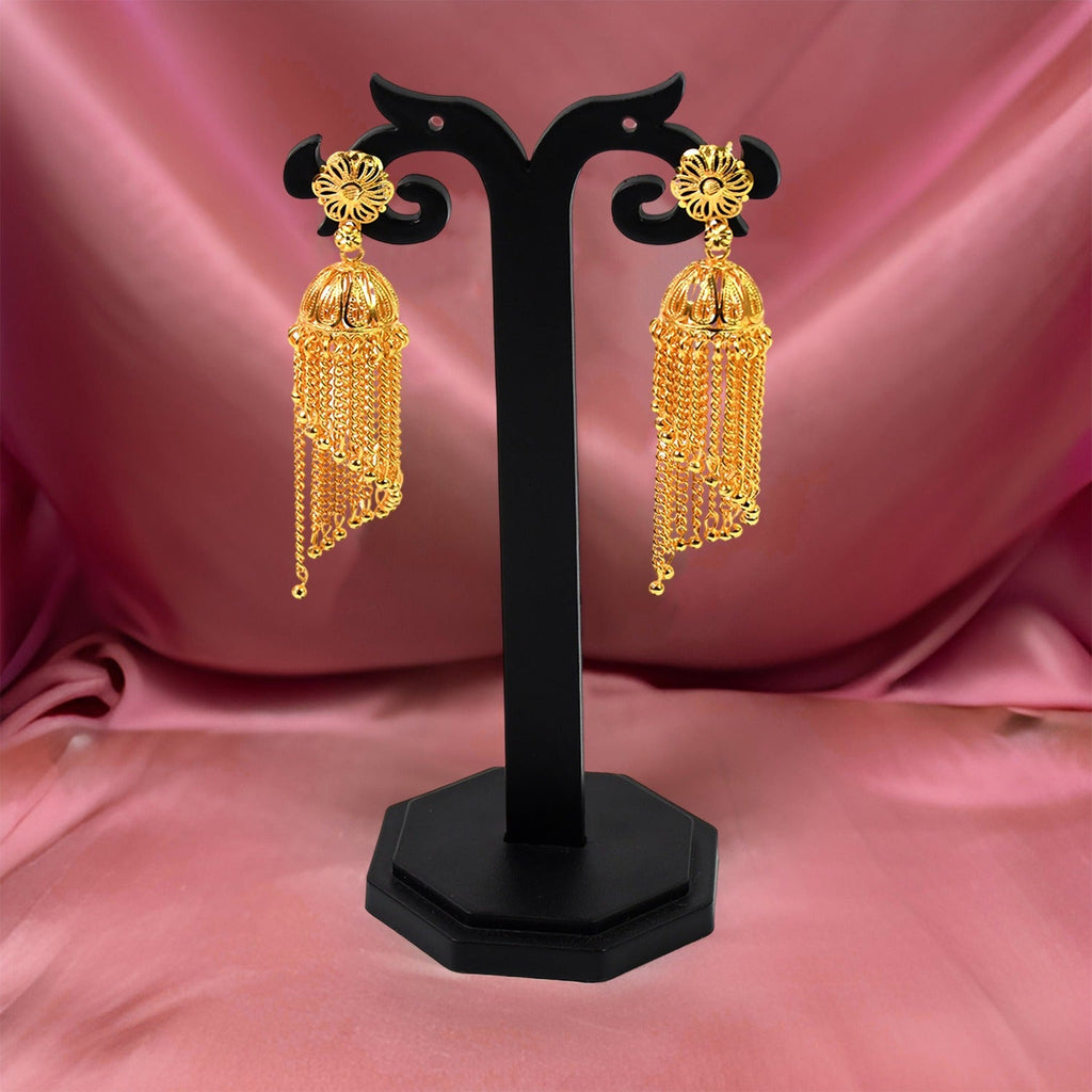 Jumka Earrings – Elegant Regal Radiance | HV