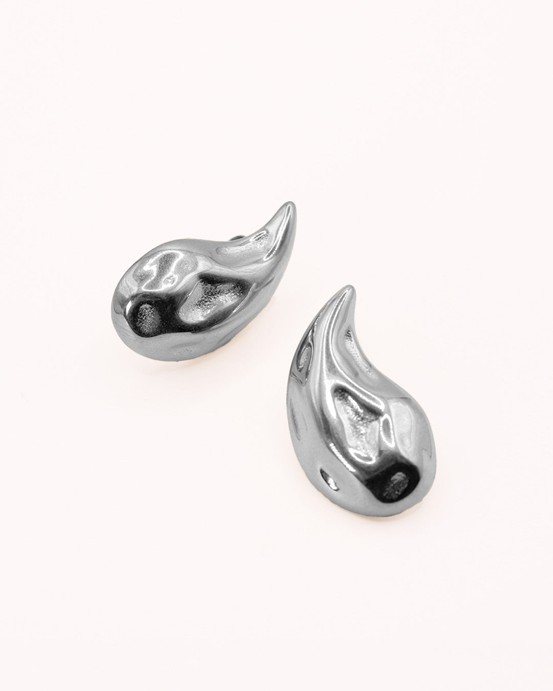 Pendientes Cascade Plateado-0