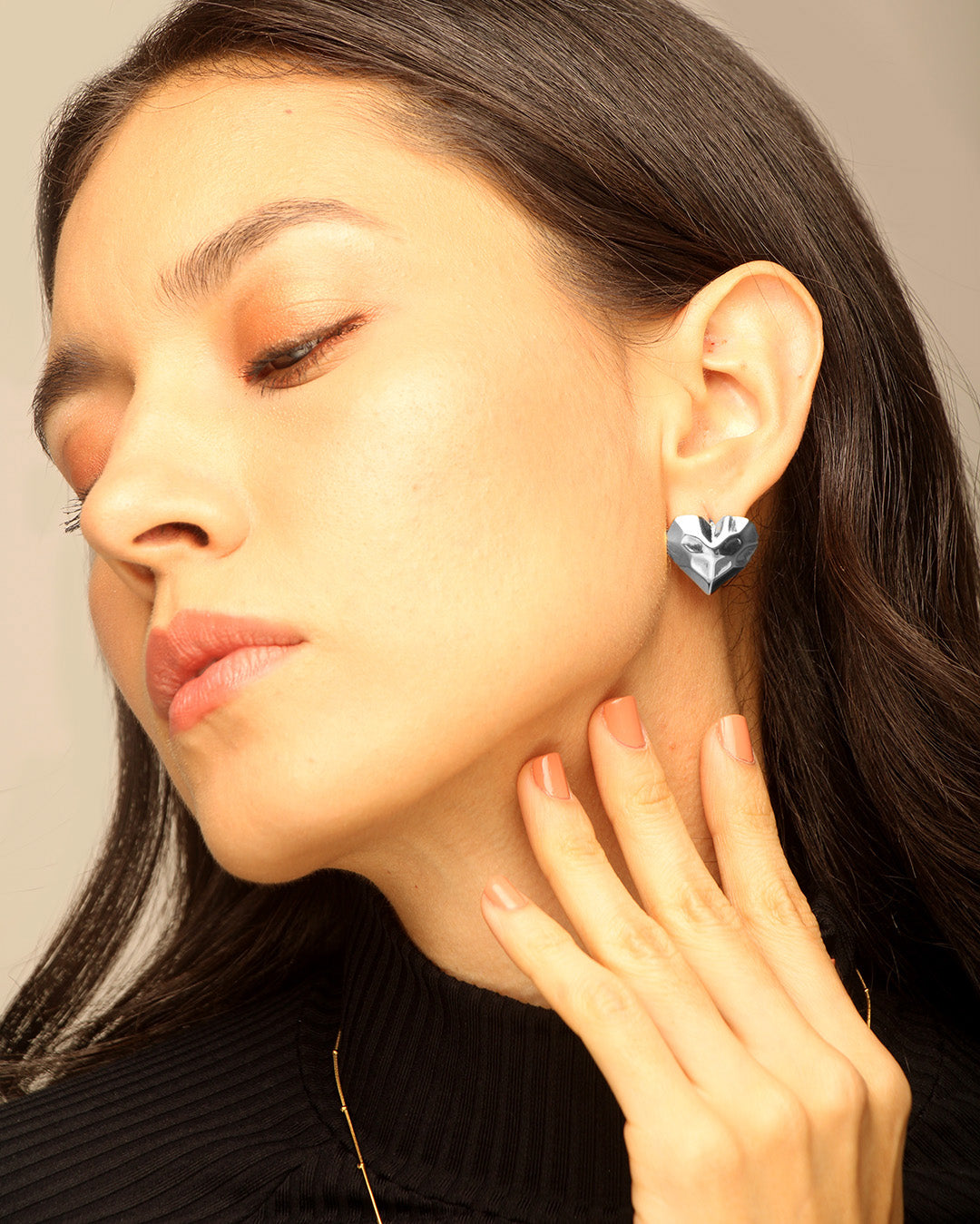 Pendientes Marie Plateado-1
