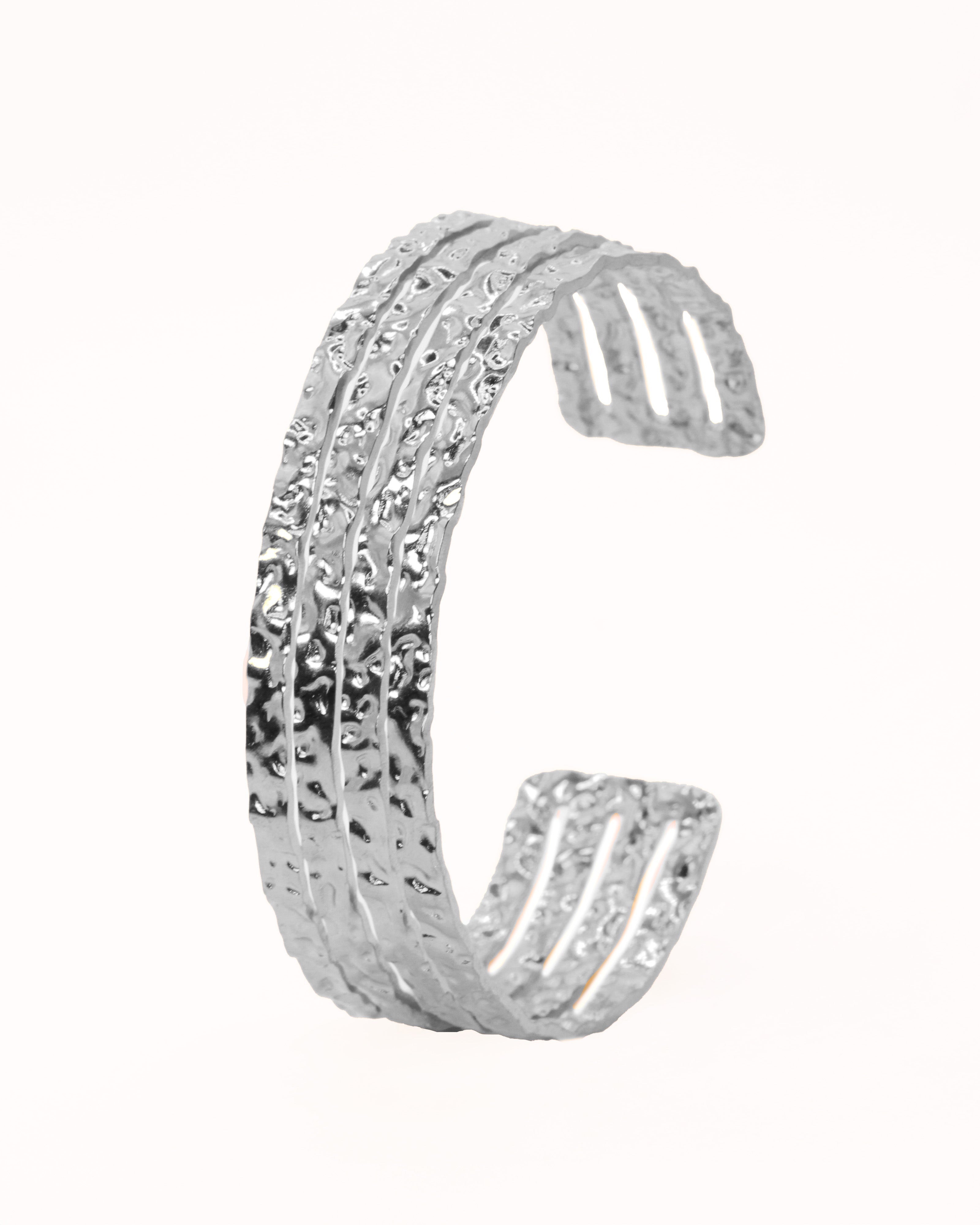 Brazalete Maryan Plateado-0