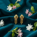 Golden Jhumka Earrings – Traditional Elegant Fancy Jewellery Gift