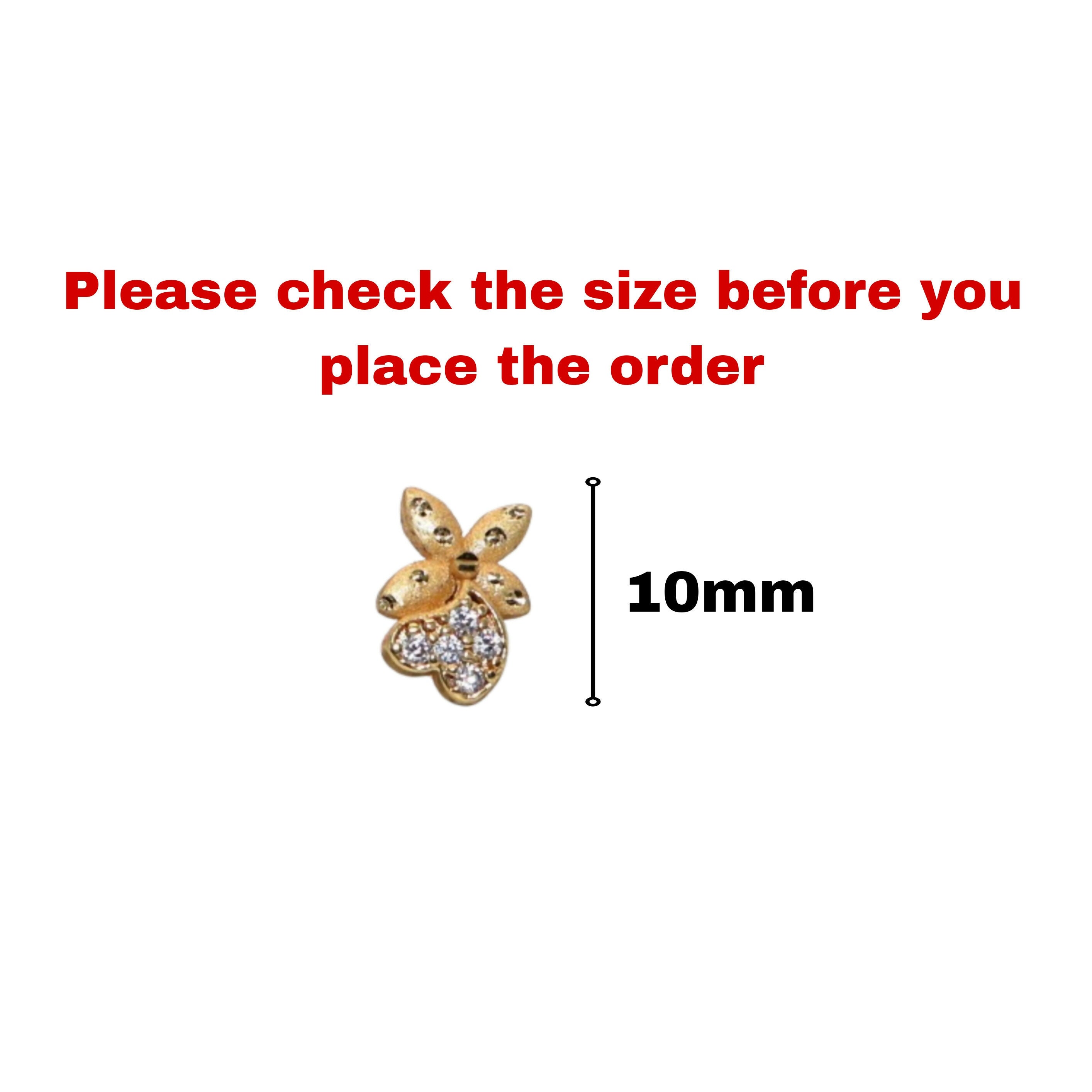 Gold Butterfly Diamond Stud Earrings – Elegant Heart Design