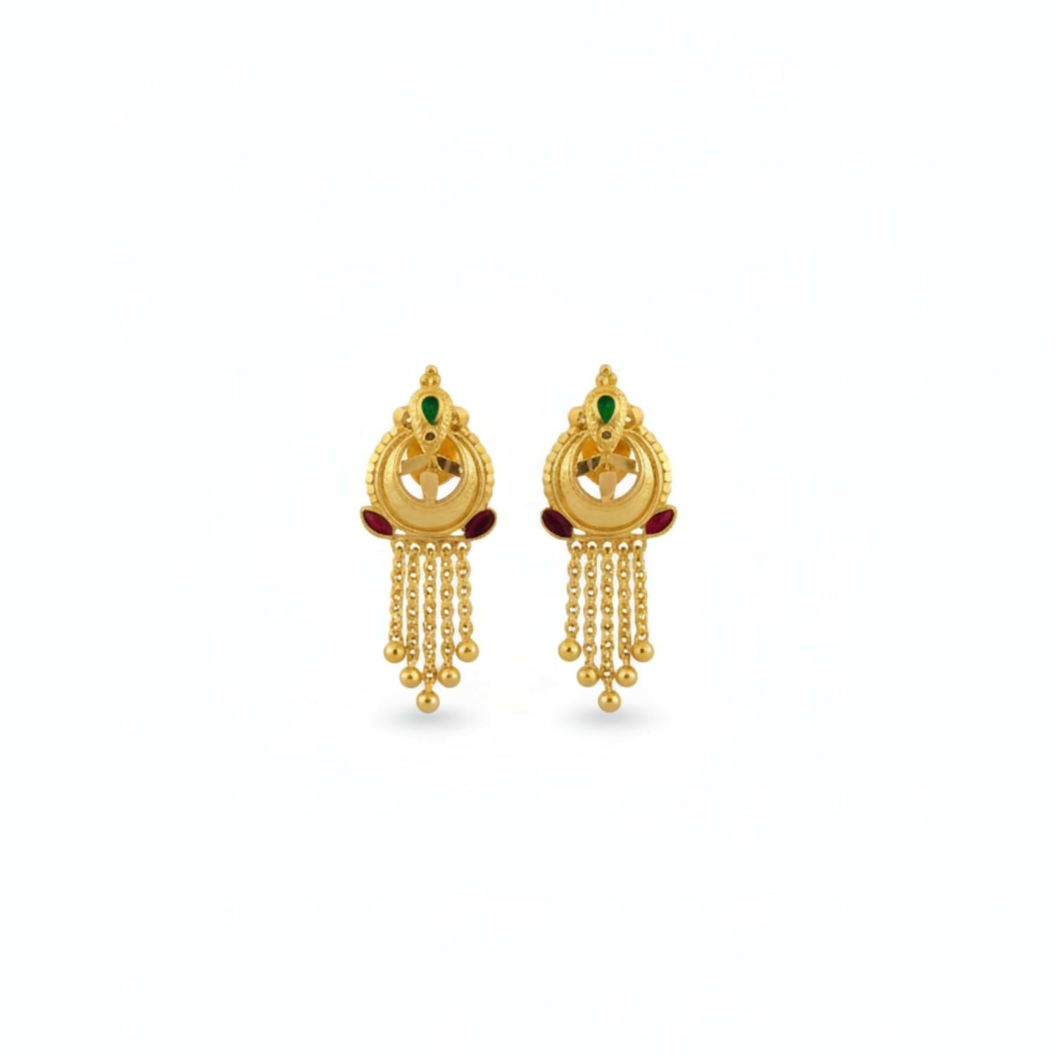 Gold Plated Jhumka Earrings – Elegant Traditional Jewellery for Women