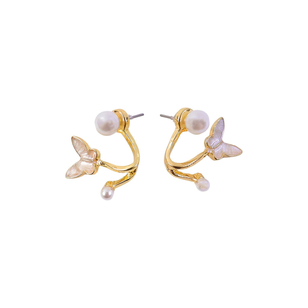 Multi Layer Crystal Hoop Earrings – Elegant Korean Style Jewelry