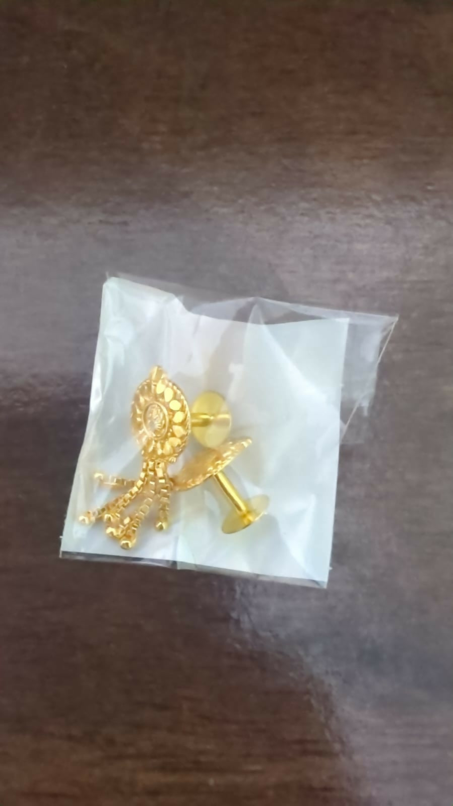 Golden Jhumka Earrings – Traditional Ethnic Jewellery for Women