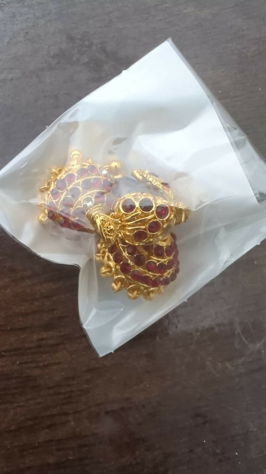 Gold Plated Jhumki Earrings – Elegant Party & Function Wear