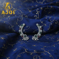 Silver Earrings – Elegant Heritage with Vibrant Gemstones