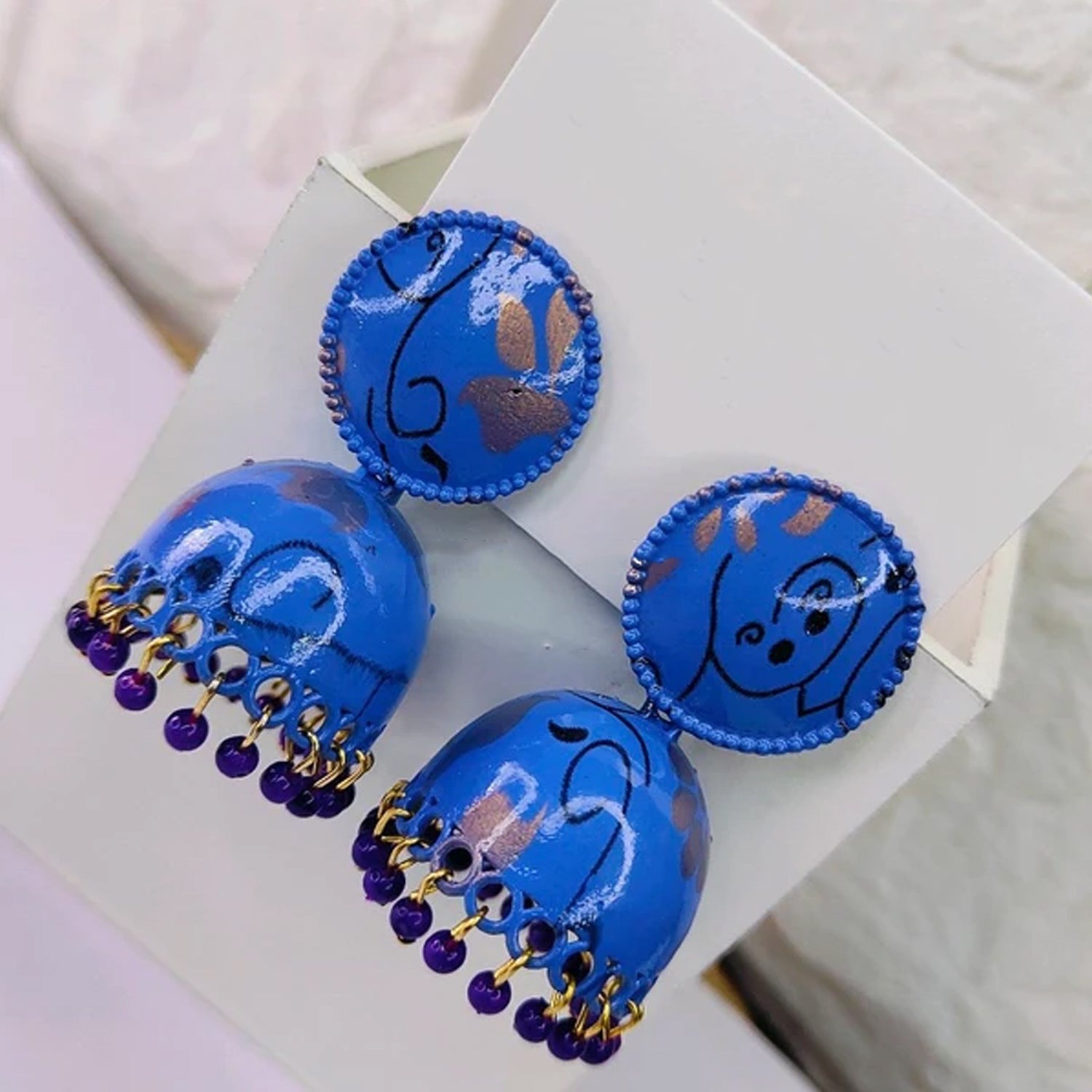 Jhumka Earrings – Traditional Indian Dangle Design | Glimmerly