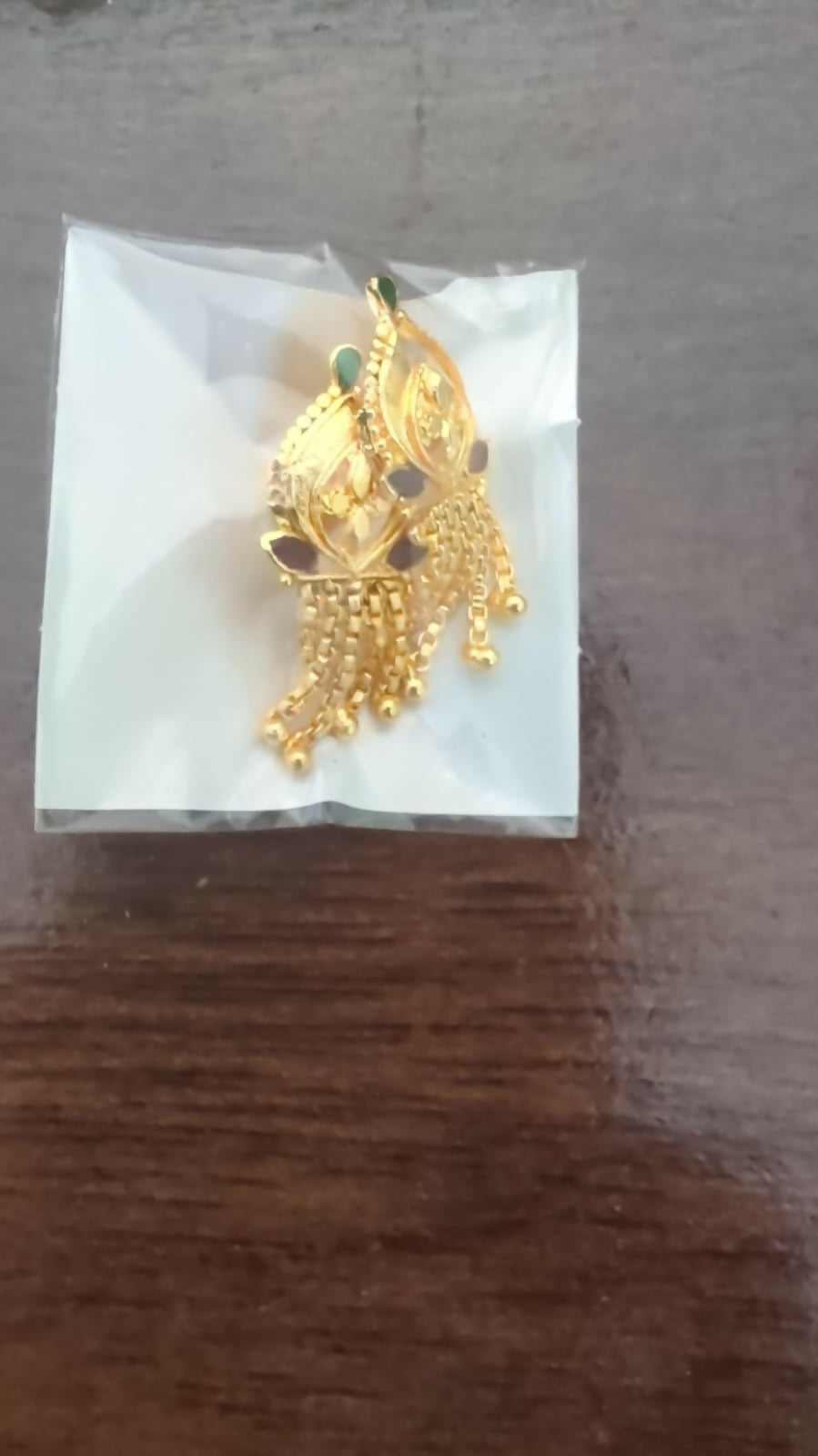 Gold-Plated Jhumka Earrings – Traditional Lightweight Fancy Jewellery