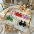 Acrylic Petal Drop Earrings – Lightweight Multicolor Pack of 6